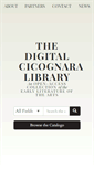 Mobile Screenshot of cicognara.org